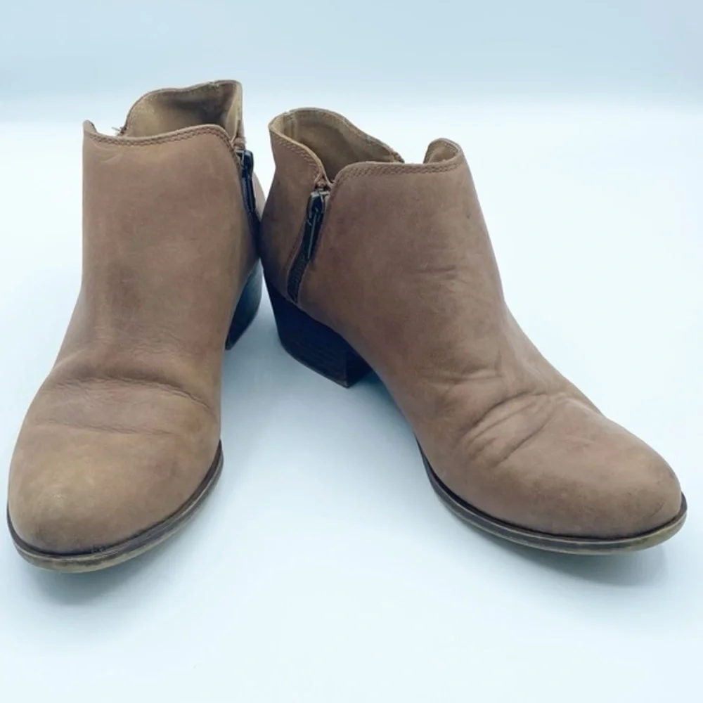 Lucky Brand Burklee booties leather ankle boots